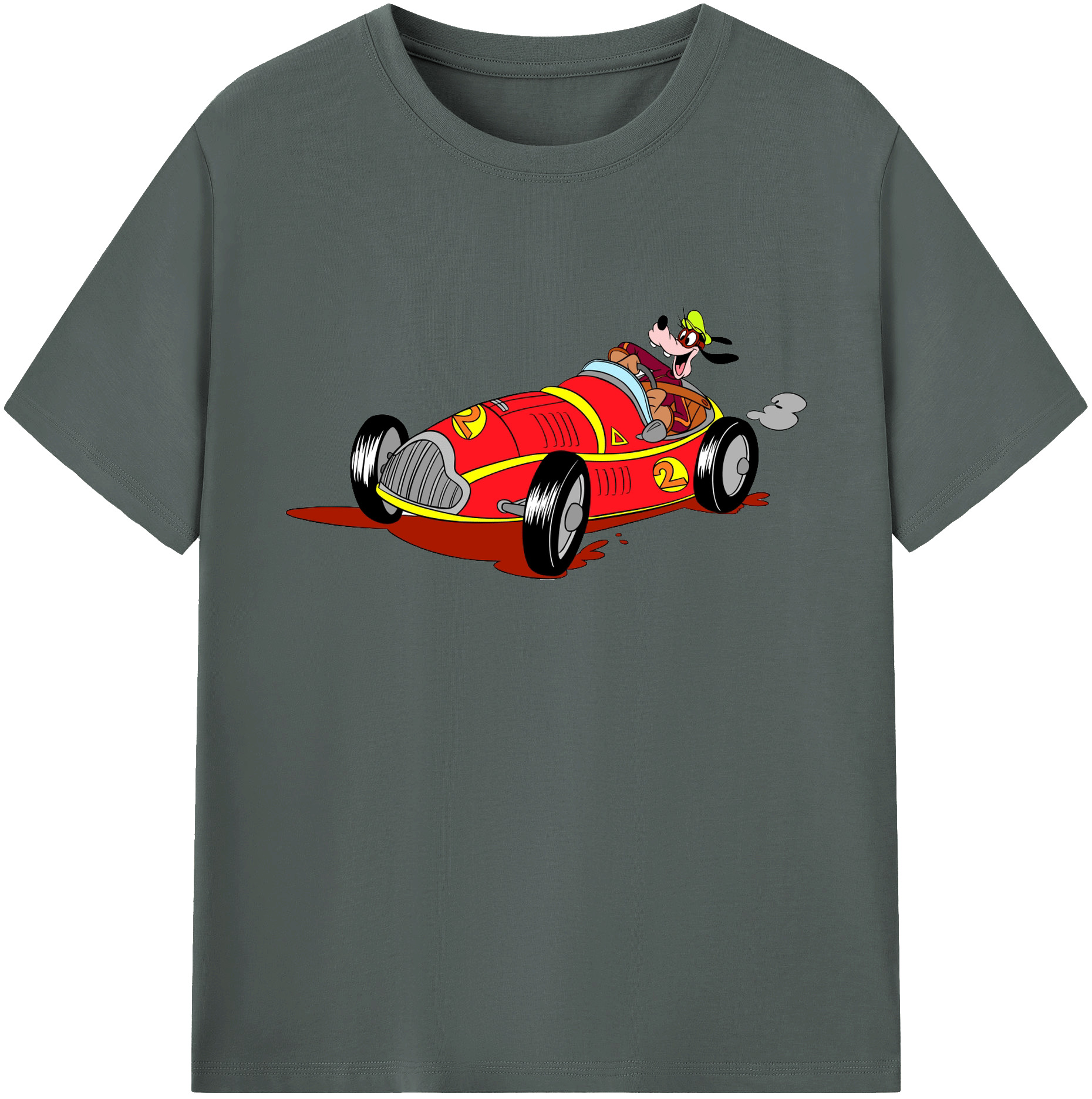 ミッキーマウス Mickey Mouse 綿100％ メンズ半袖Tシャツ｜肌触りやわらか＆通気性